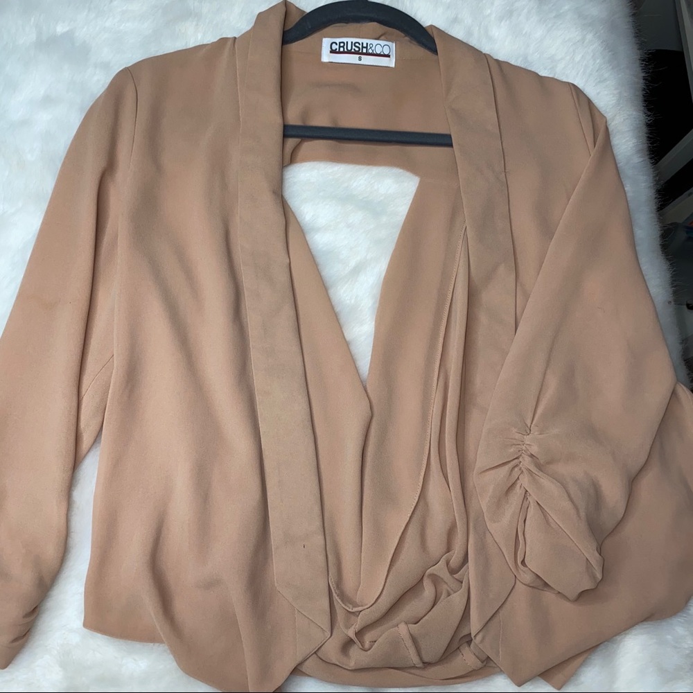 Nude blazer
